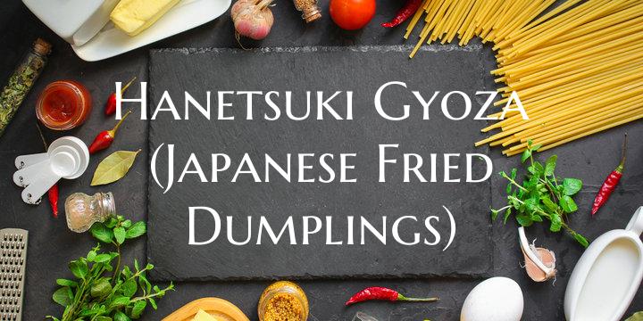 Hanetsuki Gyoza (Japanese Fr...