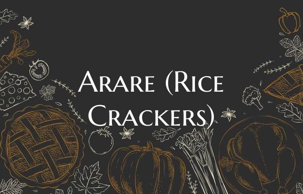 Arare (Rice Crackers)